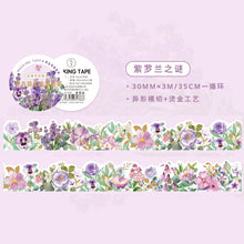 Load image into Gallery viewer, Vintage Style Floral & Plant Design Washi Tapes - Original Kawaii Pen