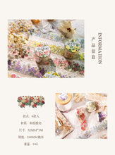 Load image into Gallery viewer, Four Seasons Floral Heaven Masking Tapes (6 designs)