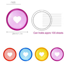 Load image into Gallery viewer, Love Series Hole Binding Buckle for Notebook Planners