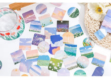 Load image into Gallery viewer, Moonlight Oil Painting Nature Series Stickers