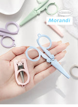 Load image into Gallery viewer, Mini Morandi Color Folding Scissors (5 Colors)