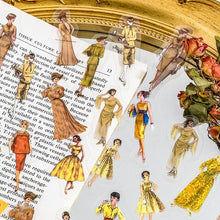 Load image into Gallery viewer, Vintage Series Character Book Stickers (6 Designs)