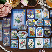 Load image into Gallery viewer, Vintage Style Flower House Stickers