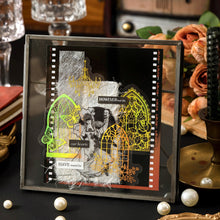 Load image into Gallery viewer, Vintage Style Royal Gold Stickers ( 6 Designs)