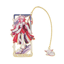Load image into Gallery viewer, Genshin Impact Metal Bookmark Marks - Limited Edition