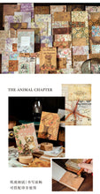 Load image into Gallery viewer, Vintage Style Private Collection Series Material Paper Set (100 pcs a set)