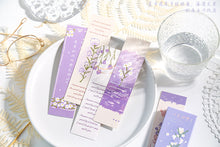 Load image into Gallery viewer, Summer Poetry Series Floral Bookmark Sets ( 30 pcs a set)