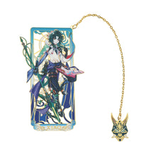Load image into Gallery viewer, Genshin Impact Metal Bookmark Marks - Limited Edition