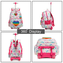 Load image into Gallery viewer, 3 in 1 Colorful Backpack for School