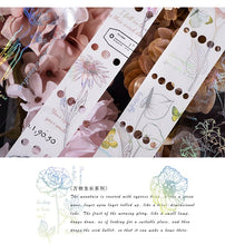 Load image into Gallery viewer, Plant & Floral Laser Transparent Masking Tapes ( 6 Designs) - Limited Edition