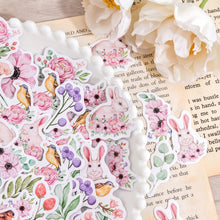 Load image into Gallery viewer, Kawaii Floral & Animal Stickers
