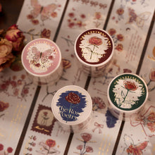 Load image into Gallery viewer, The Rose Poetry Washi Tapes (4 Designs) - Limited Edition
