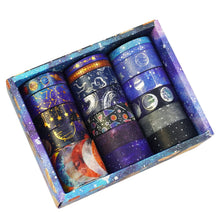 Load image into Gallery viewer, The Universe Space Washi Tape Set (19 pcs)
