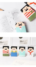 Load image into Gallery viewer, Kawaii Bald Man Cartoon Rubber Eraser