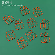 Load image into Gallery viewer, Cute Kawaii Xmas Paper Clips (7 designs)