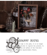 Load image into Gallery viewer, Vintage Shabby Notes Manuscript Material Paper