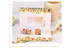 Load image into Gallery viewer, Vintage Style Floral & Plant Design Washi Tapes - Original Kawaii Pen