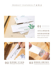 Load image into Gallery viewer, Fresh Floral Letter Series Memo Pads (6 colors)