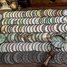 Load image into Gallery viewer, Vintage Style World Round Sticker (6 Designs)