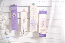 Load image into Gallery viewer, Summer Poetry Series Floral Bookmark Sets ( 30 pcs a set)