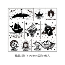 Load image into Gallery viewer, Butterfly & Sea of Stars Rubber Stamp Sets