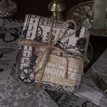 Load image into Gallery viewer, Vintage Shabby Notes Manuscript Material Paper