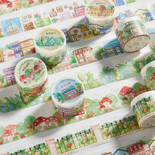 Load image into Gallery viewer, Vintage Style Plant & Nature Washi Tapes
