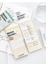 Load image into Gallery viewer, Plan with Memo Sticker Series Memo Pads