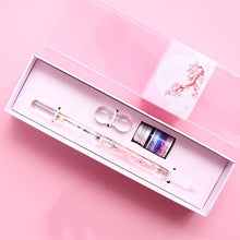 Load image into Gallery viewer, Kawaii Sakura Vintage Style Calligraphy Set (3 pcs)
