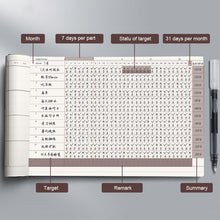Load image into Gallery viewer, Luxury Habit Tracker Notebook Planner (4 colors)