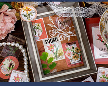 Load image into Gallery viewer, Vintage Style Flower House Stickers