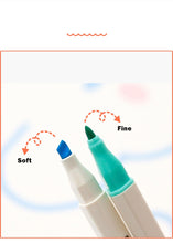 Load image into Gallery viewer, Macaron & Retro Color Dual-sided Highlighter Sets