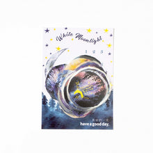 Load image into Gallery viewer, Moon & Universe Series Gold Foiled Stickers (6 Designs)