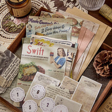 Load image into Gallery viewer, Vintage Style Old Letters Krafting Material Paper
