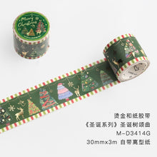 Load image into Gallery viewer, Christmas Eve Masking Tapes ( 8 Designs)