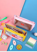 Load image into Gallery viewer, Candy Color Transparent Pencil Cases (5 colors)