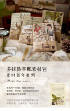 Load image into Gallery viewer, Vintage Style Old Letters Krafting Material Paper