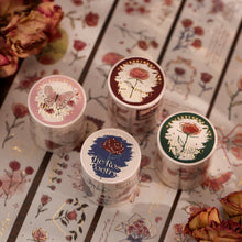 Load image into Gallery viewer, The Rose Poetry Washi Tapes (4 Designs) - Limited Edition