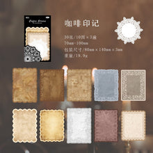 Load image into Gallery viewer, Vintage Style Lace Series Material Paper - 6 Designs