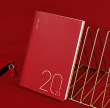 Load image into Gallery viewer, 2023 Elegant( A5) Weekly Leather Planners (4 Colors) - Limited Edition