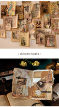 Load image into Gallery viewer, Vintage Style Private Collection Series Material Paper Set (100 pcs a set)