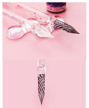 Load image into Gallery viewer, Kawaii Sakura Vintage Style Calligraphy Set (3 pcs)