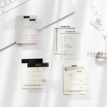 Load image into Gallery viewer, Elegant Transparent Memo Pads
