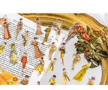 Load image into Gallery viewer, Vintage Series Character Book Stickers (6 Designs)