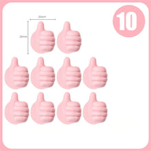 Load image into Gallery viewer, Thumbs up Silicon Cable Holder (10 pcs a set)