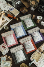 Load image into Gallery viewer, Vintage Style Embossed Series Stickers (6 Designs)