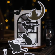Load image into Gallery viewer, Kawaii Curious Cat Decorative Stickers (6 colors)