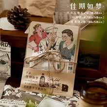 Load image into Gallery viewer, Vintage Style Old Letters Krafting Material Paper