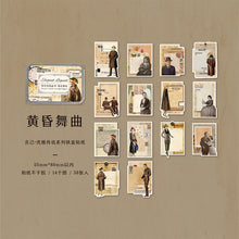 Load image into Gallery viewer, Elegant Fashion Stickers in a Tin ( 6 designs) - Limited Edition