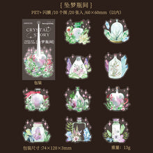 Load image into Gallery viewer, Crystal Story Series Floral Stickers - Limited Edition